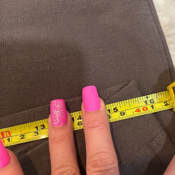 Eileen Fisher Casual Fit Cropped Ankle Pants Size Medium - Picture 6 of 7